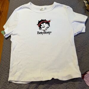 White Betty Boop Shirt